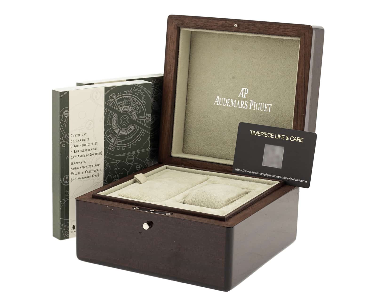 Audemars piguet 2025 box replica